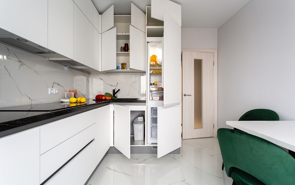 Графичная кухня победителей акции «Дарим кухни»